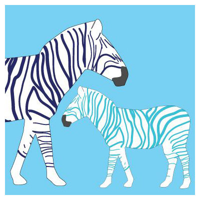 Avalisa Animal - Zebra Stretched Wall Art