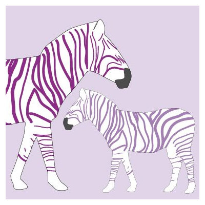 Avalisa Animal - Zebra Stretched Wall Art