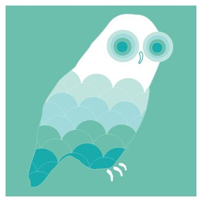 Avalisa Animal - Owl Stretched Wall Art