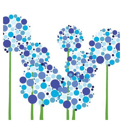 Avalisa Imagination - Allium Stretched Wall Art