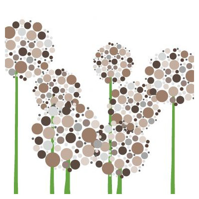 Avalisa Imagination - Allium Stretched Wall Art