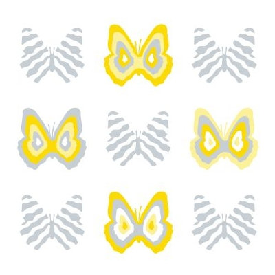 Avalisa Imagination - Butterfly Group 1 Stretched Wall Art