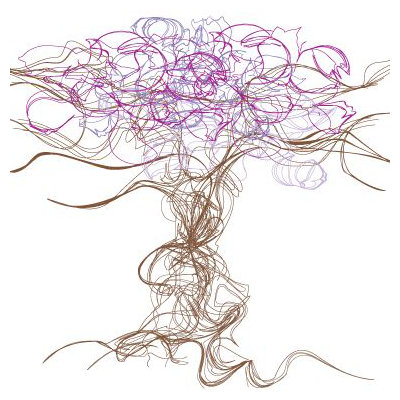 Avalisa Imagination - Branches Stretched Wall Art