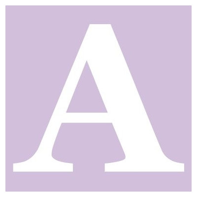 Avalisa Letter - Upper Case 'A' Stretched Wall Art