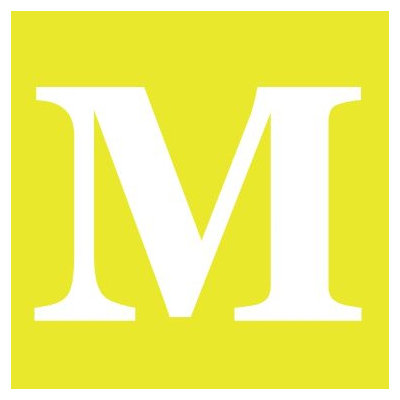 Avalisa Letter - Upper Case 'M' Stretched Wall Art