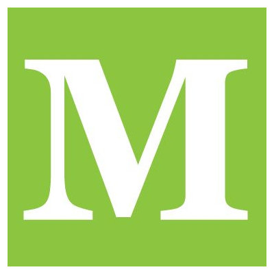 Avalisa Letter - Upper Case 'M' Stretched Wall Art