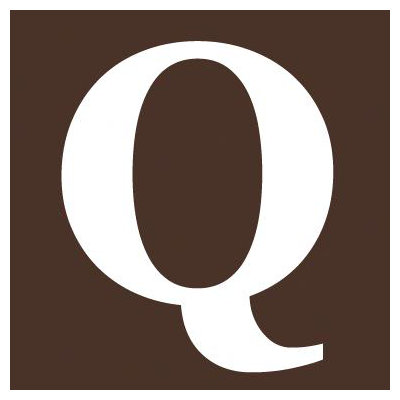 Avalisa Letter - Upper Case 'Q' Stretched Wall Art