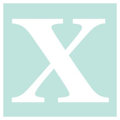 Avalisa Letter - Upper Case 'X' Stretched Wall Art