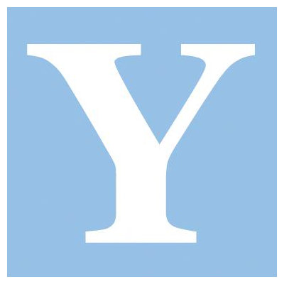 Avalisa Letter - Upper Case 'Y' Stretched Wall Art