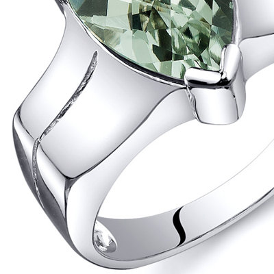 Oravo Brilliant 3.75 carats Solitaire Ring in Sterling Silver