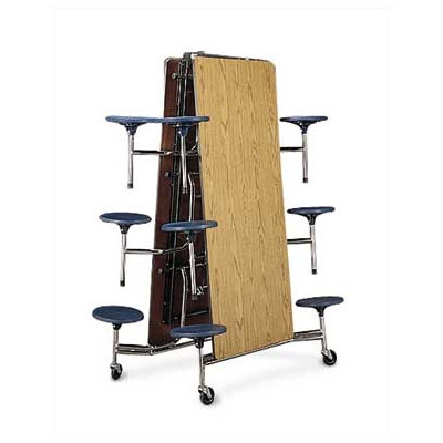 Virco Small 12 Stool Table with T-Mold Edge (17")