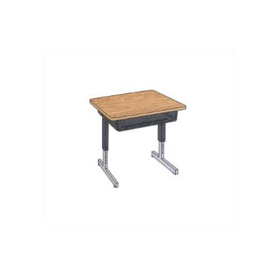 Virco Laminate Open Front Plastic Student Desk