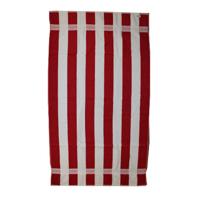 Kaufman Sales Joey Velour Stripe Beach Towel/Bath Sheet