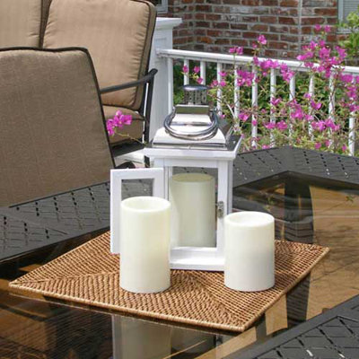 Pacific Accents Resin Candle
