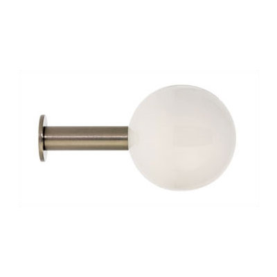 Peter Pepper Stainless Steel Coat/Hat Hook with High Gloss Plastic Ball