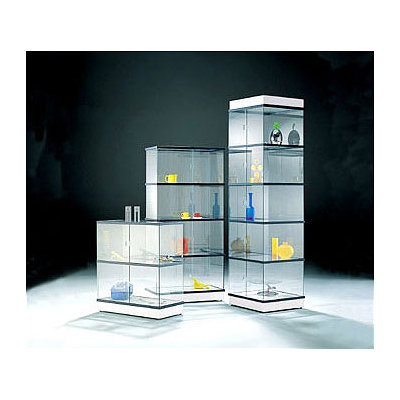 Peter Pepper CrystalMint&reg; Large Rectangle Modular Display Case and Lighting Set Kit