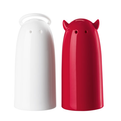 Koziol Spicy Devil Salt and Pepper Shaker