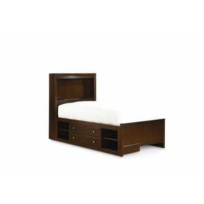 SmartStuff Furniture Free Style Low Profile Storage Bed with Storage Box
