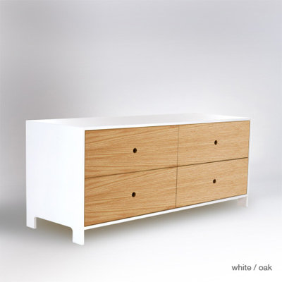 ducduc Parker 4 Drawer Low Dresser