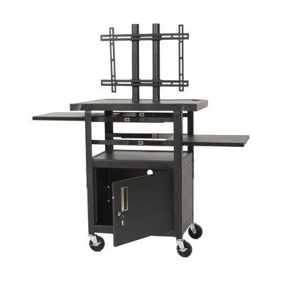 Balt Height Adjustable Flat Panel TV Cart