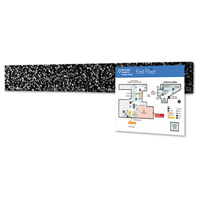 Balt Rubber-Tak tackboard, 4 ft.