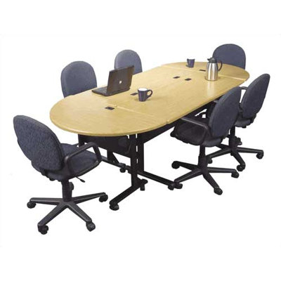 Balt 48" W Half-Round Flipper Table with Optional Seating