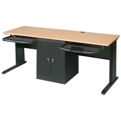 Balt LX-72 Computer Workstation with Locking CPU Holder