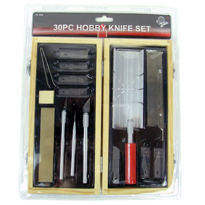 Trademark Global Ultimate Hobby Knife and Miter Saw Cutting Craft Set