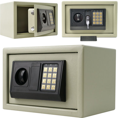 Trademark Global Dial Lock Electronic Digital Security Home Safe
