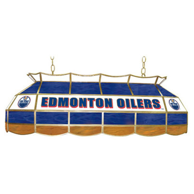 Trademark Global NHL 40" Stained Glass Lighting Fixture