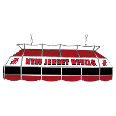 Trademark Global NHL 40" Stained Glass Lighting Fixture