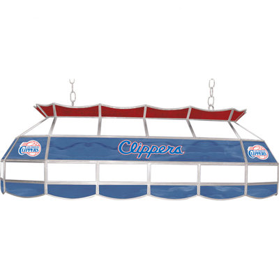 Trademark Global NBA 3 Light Tiffany Style Lamp