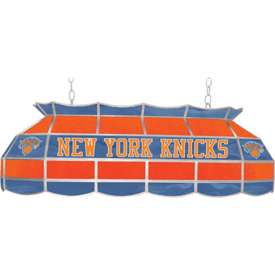 Trademark Global NBA 3 Light Tiffany Style Lamp