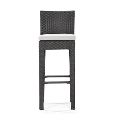 dCOR design Railay Outdoor Pub Chair in Dark Brown