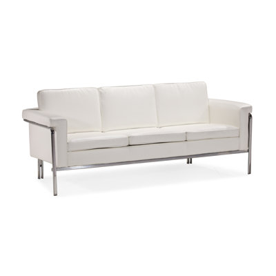 dCOR design Singular Leatherette Sofa