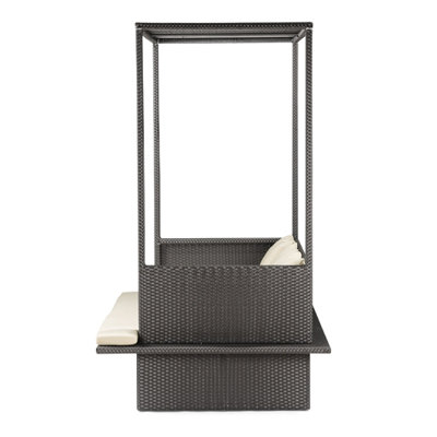dCOR design Maui Outdoor Bed with Cushions