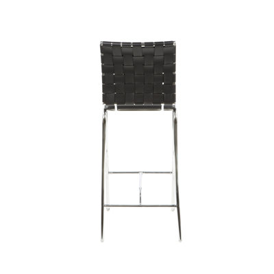 dCOR design Cross Counter Stool in Black