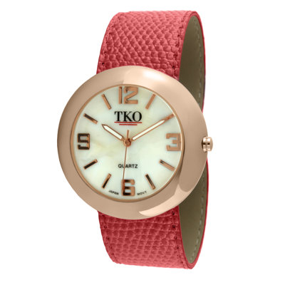 TKO ORLOGI Women's TK616 Leather Slap Watch
