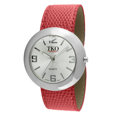 TKO ORLOGI Women's TK616 Leather Slap Watch