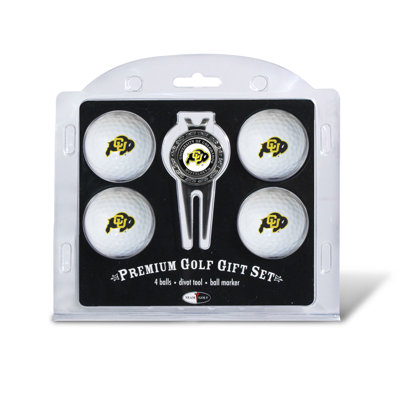Team Golf NCAA Four Ball and Divot Tool Gift Set