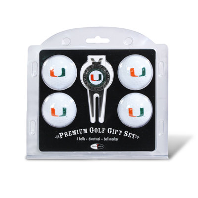 Team Golf NCAA Four Ball and Divot Tool Gift Set