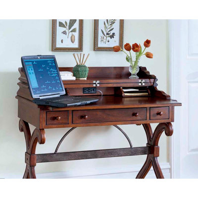 Butler Plantation Cherry Writing Desk with Convertible Top
