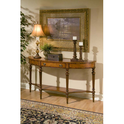 Butler Connoisseur's Demilune Console Table