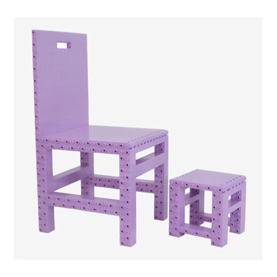 JEKCA Homebuilder Kids' Table and Chair Set