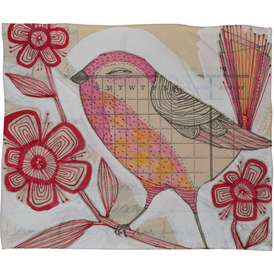 DENY Designs Cori Dantini Wee Lass Fleece Throw Blanket
