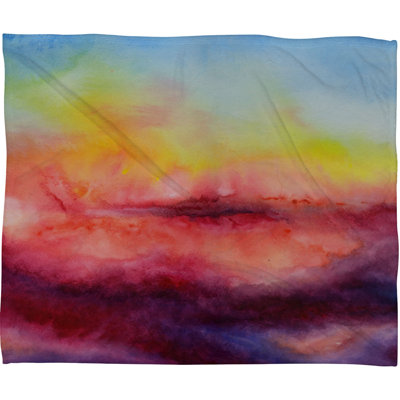 DENY Designs Jacqueline Maldonado Kiss Of Life Fleece Throw Blanket