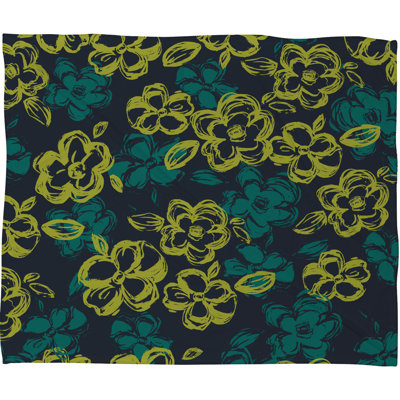DENY Designs Khristian A Howell Russian Ballet 1 Fleece Throw Blanket