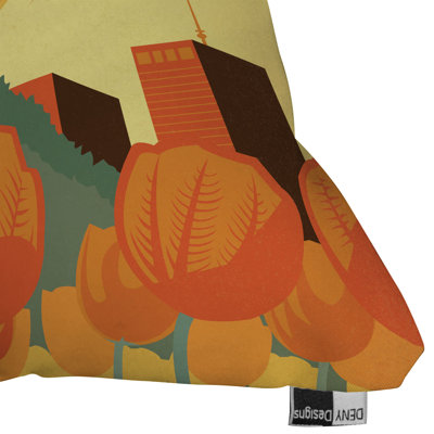 DENY Designs Anderson Design Group Polyester Boston Indoor/Outdoor Throw Pillow