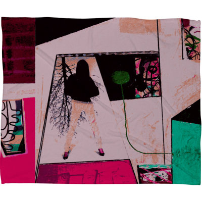 DENY Designs Randi Antonsen City 2 Fleece Throw Blanket
