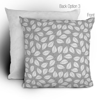 DENY Designs Bianca Green Leafy Throw Pillow